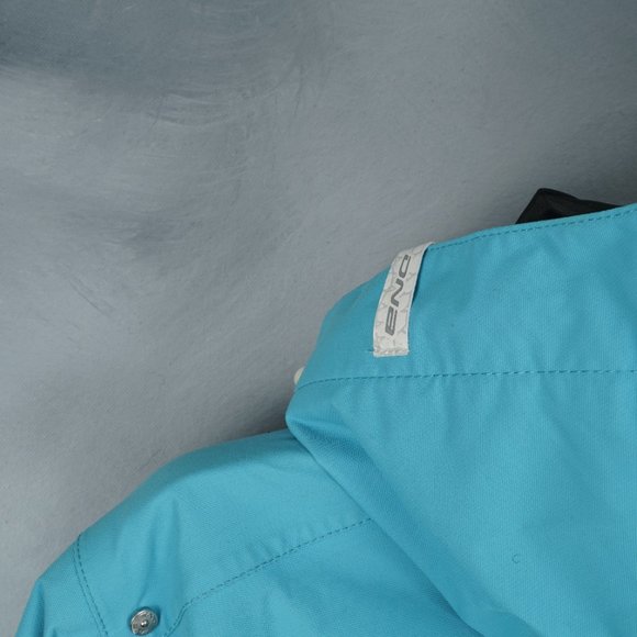 Descente Couture Blue and White Ski & Snow Jacket - Picture 14 of 16